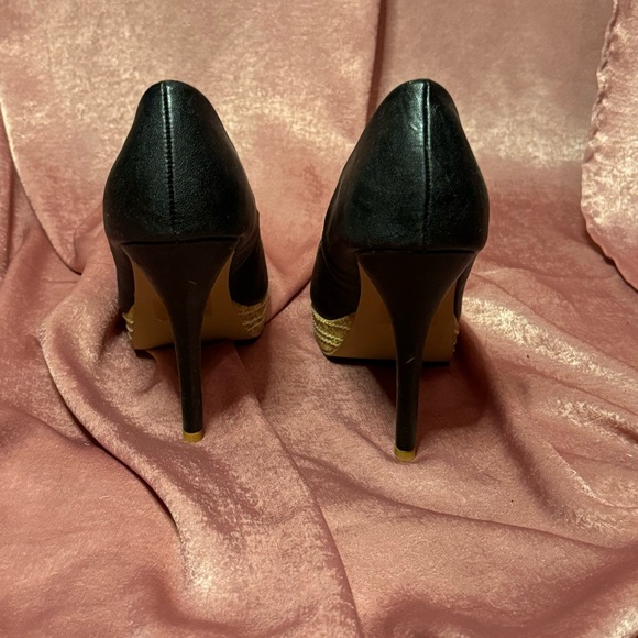 Woven platform pumps by Qupid sz 9 - Picture 4 of 7